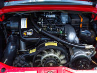 1989 Porsche 964 Carrera 4 Guards Red WP0AB092KS45 Outdoors